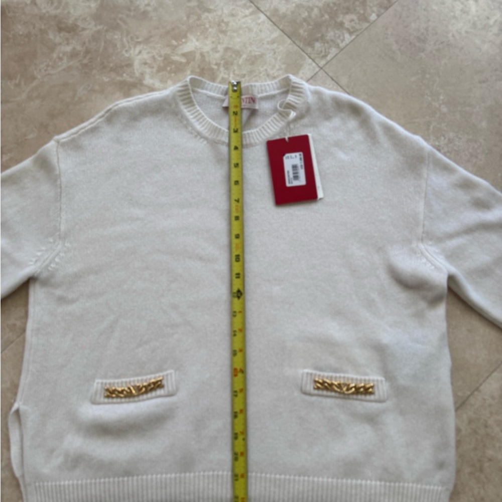 $2500 Brand New Valentino Women's Cashmere Sweater sz S - Picture 5 of 9